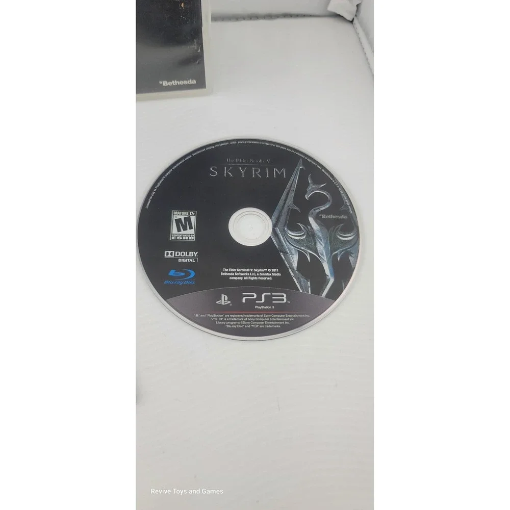 The Elder Scrolls V: Skyrim (Sony PlayStation 3, PS3, 2009)‎ CIB Complete Tested